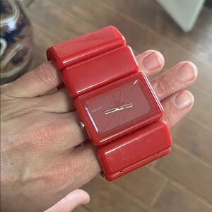Nixon chunky Bold Red Watch